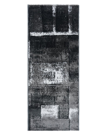 60X150 CM Diamond Runner | Black Blocks