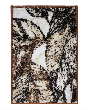 40X60 CM Diamond Doormat | Beige Floral
