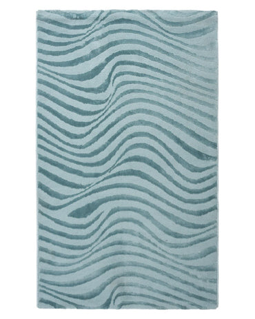 Aura Carpet | Wave Ripple Light Blue