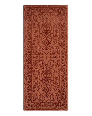 Aura Carpet | Traditional Floral Rust