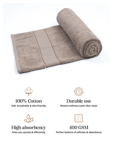 Sensation Bath Towel | Beige