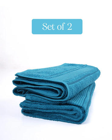 Set of 2 Breeze Bath Towel | Sky