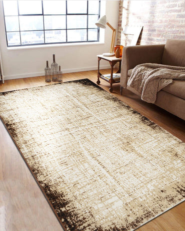 Mystic Beige and Brown Carpet