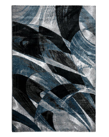 Diamond Carpets | Blue Circular Waves