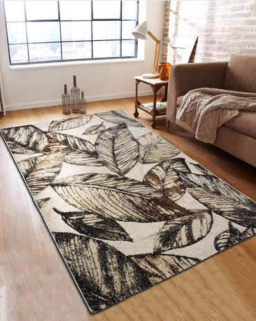 Diamond Floral Beige Carpet