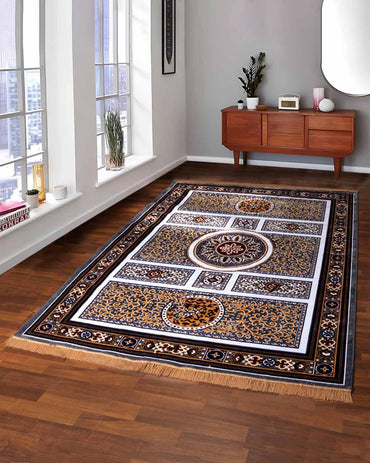 Nour Red and Beige Carpet