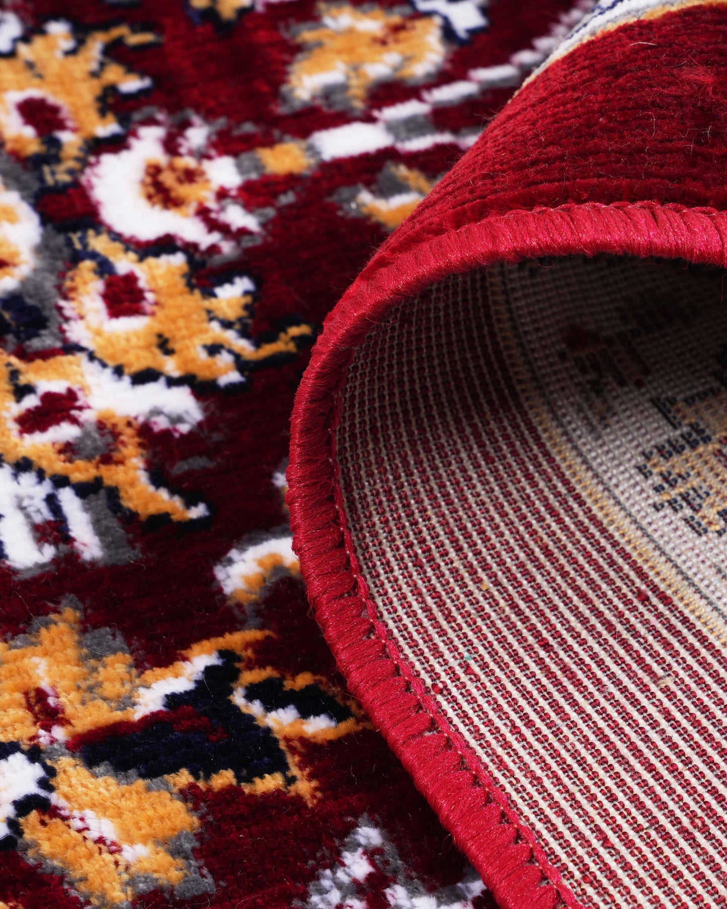 Nour Red and Ivory Carpet