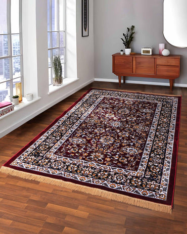 Nour Red and Ivory Carpet