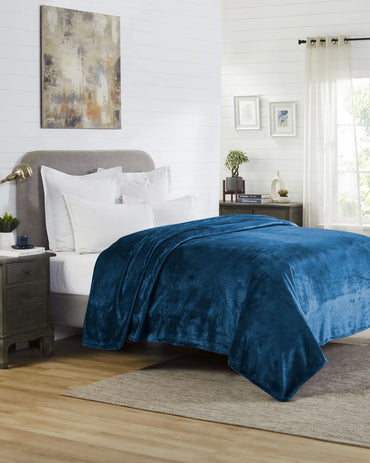 Cosmo AC Blanket | Ocean Dusk | Flano Fabric