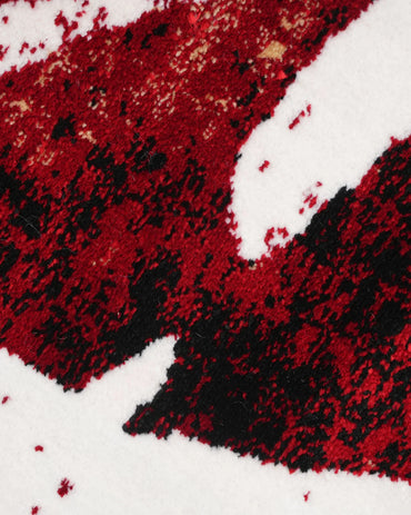 Vienna Abstract Loops Maroon Carpet