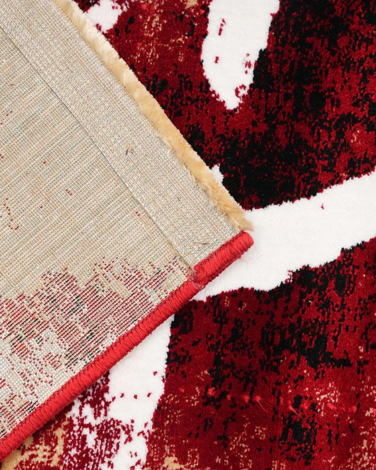 Vienna Abstract Loops Maroon Carpet