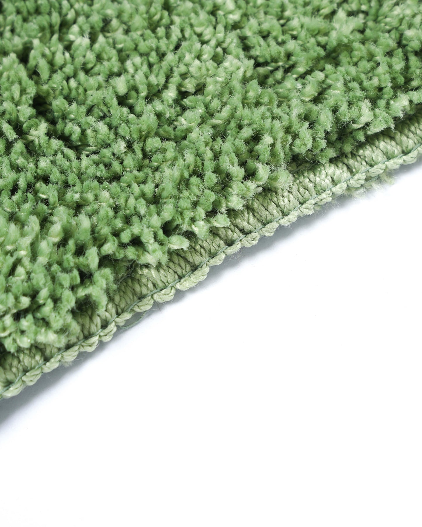 Shaggy Green Doormat (Set of 2)