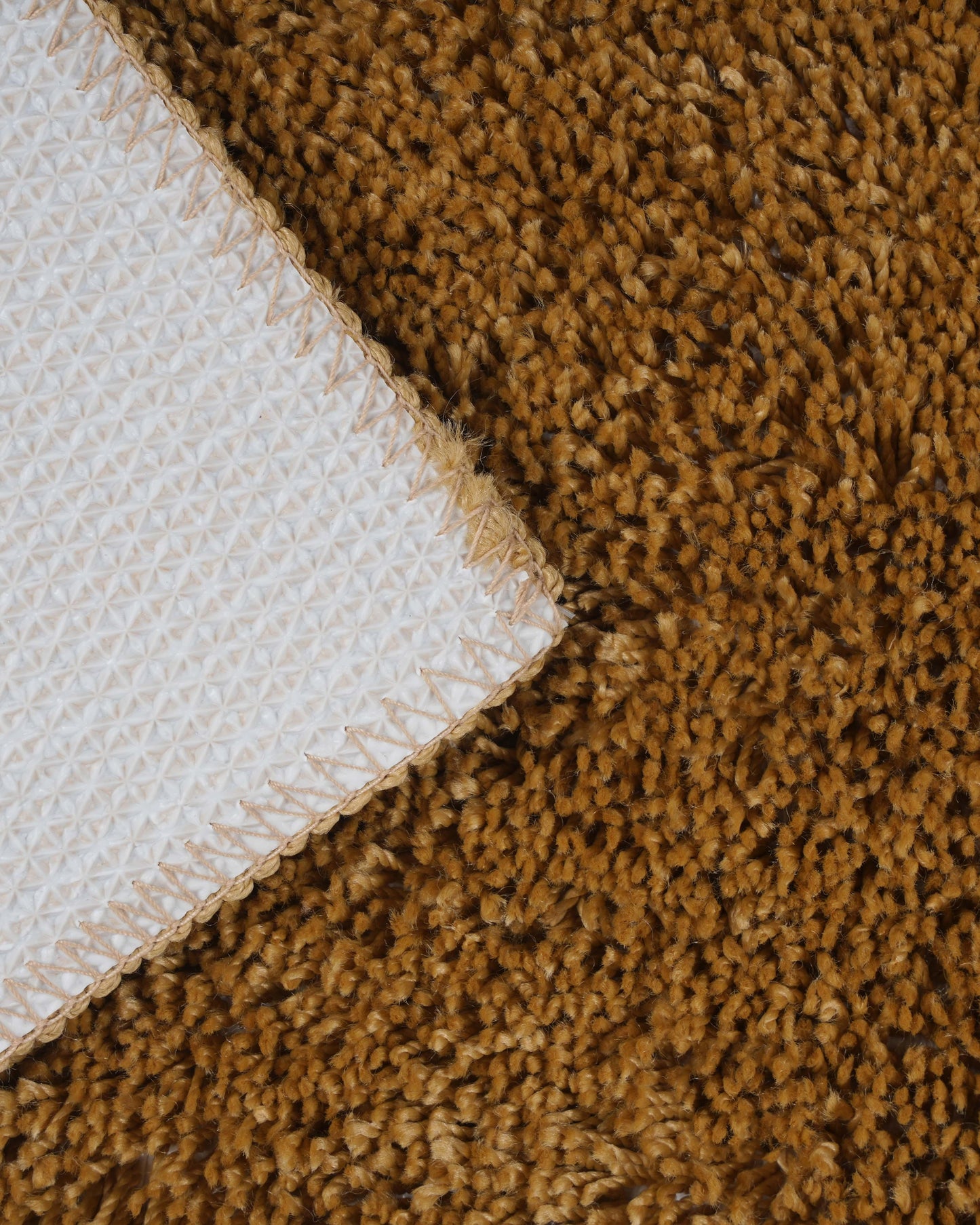Shaggy Mustard Doormat (Set of 2)