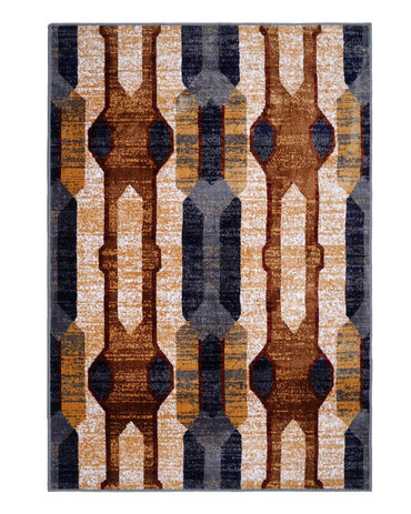 Silvora Rug | Brown & Ivory