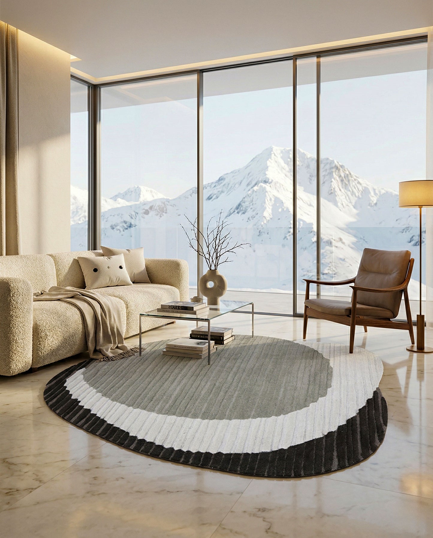 Moon Curve Carpets