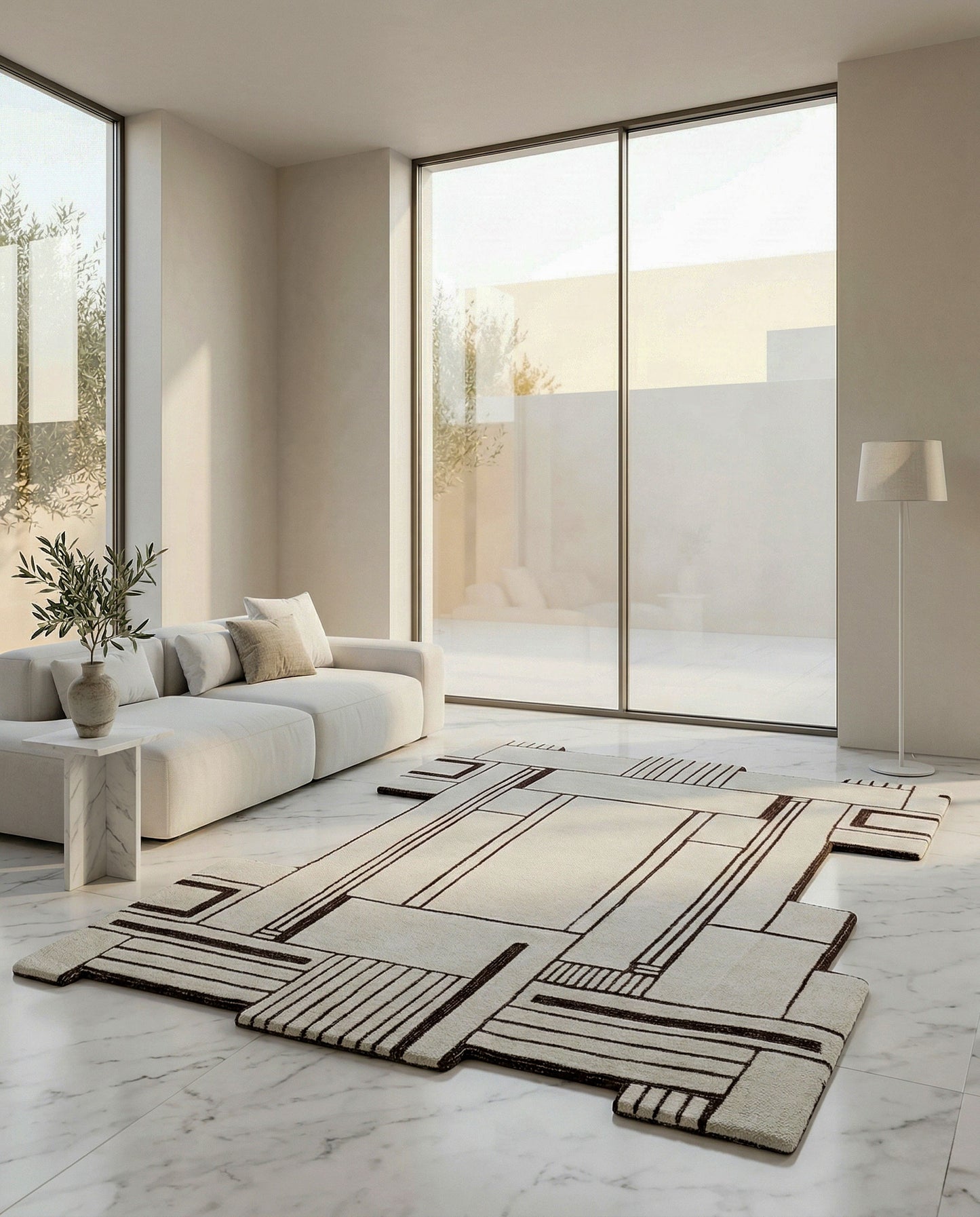 Urban Grid Carpets