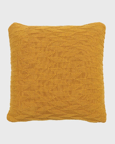 16x16 Inch Shae-Yellow Reversible Cushion Covers