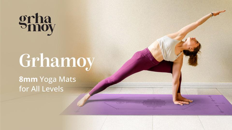 Yoga Mat Thickness: 8mm Yoga Mat Is Perfect for Both Beginners and Experts