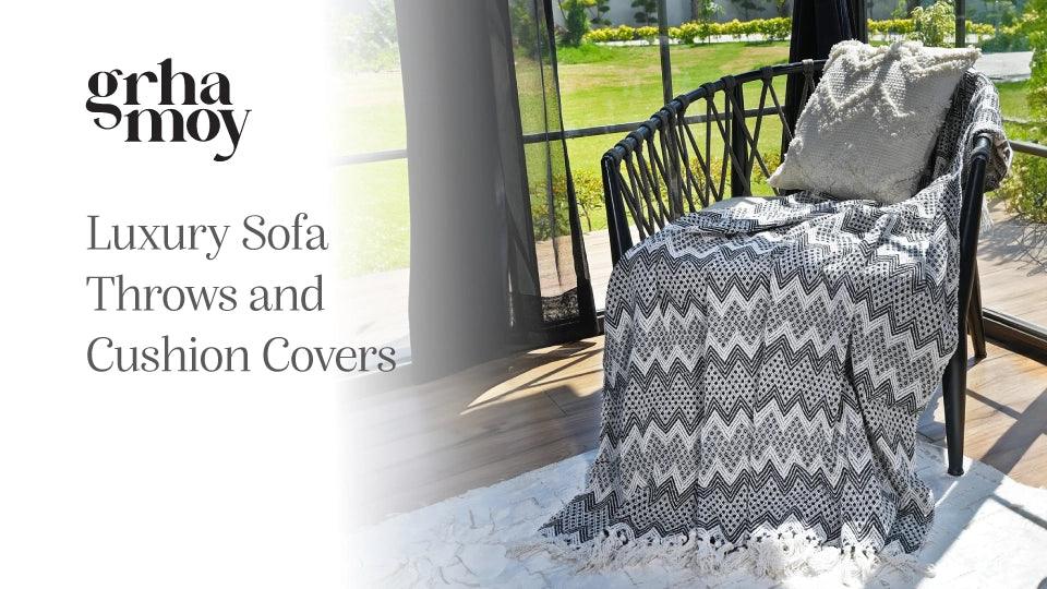 Transform Your Home Decor with Luxury Sofa Throws and Cushion Covers