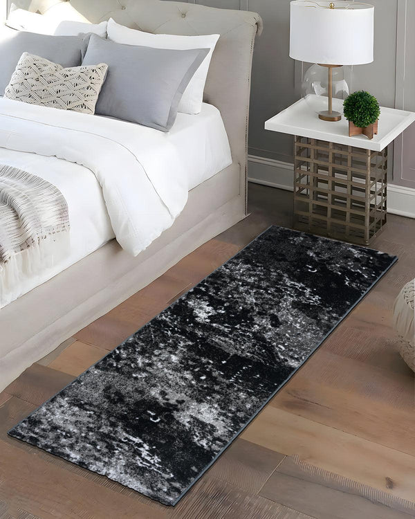 60X150 CM Platinum Runner | Grey Stone Texture