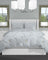 Comforter & Bedsheet Set | Floral Design | White & Lavender (With Free Matching Pillow Covers)