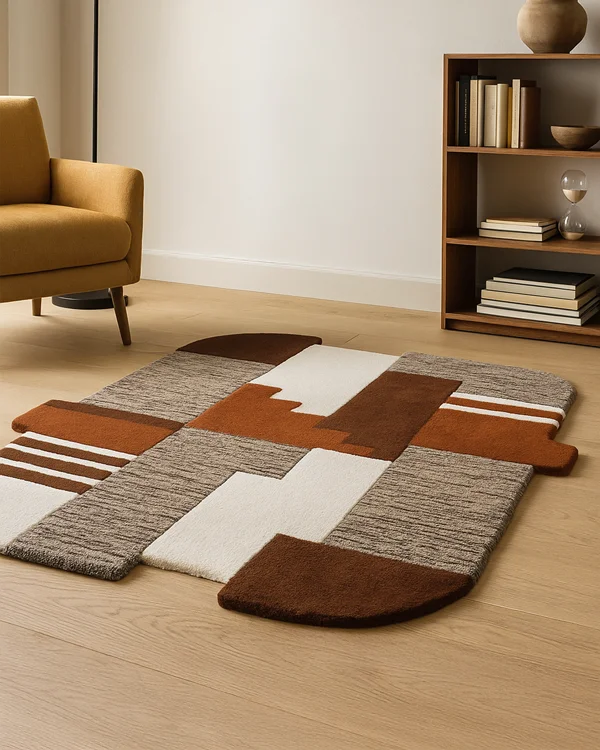 Shaped Carpet  |  Bauhaus Brick Carpet