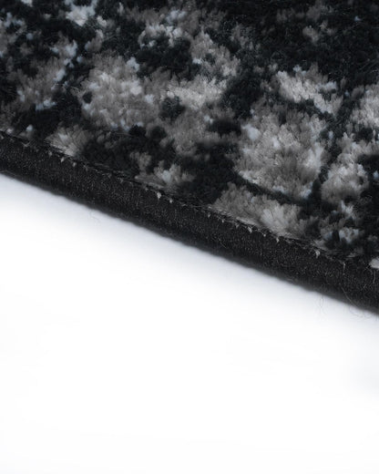 60X150 CM Vienna Runner | Grey Textured Grid