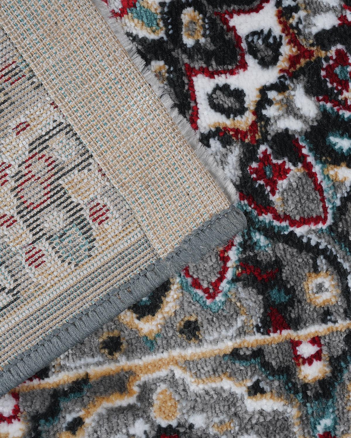60X150 CM Vienna Runner | Antique Grey - Multi colour