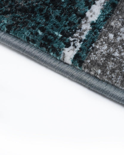 60X150 CM Vienna Runner | Aqua Geometric