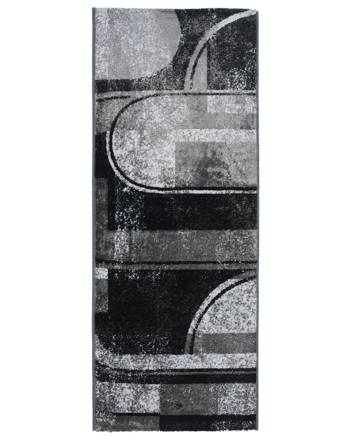 60X150 CM Vienna Runner | Grey Geometric