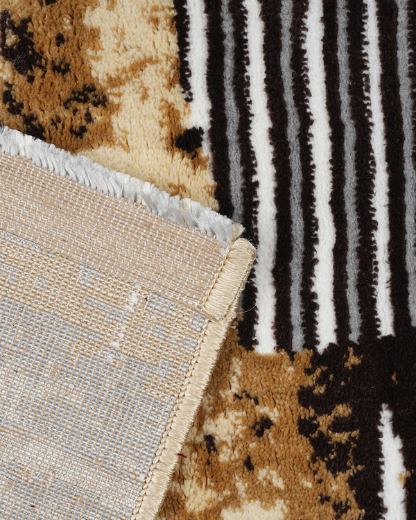 Mystic Abstract Beige Grey Carpet