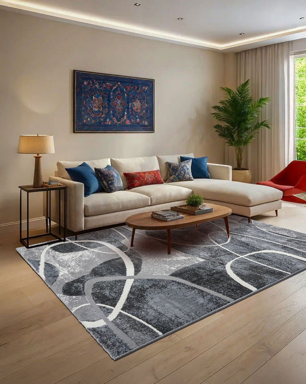 Mystic Collection Carpet D16 | Grey