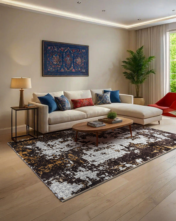 Mystic Collection Carpet  D19 | Brown
