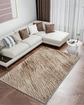 Aura Distressed Abstract Gold Carpet