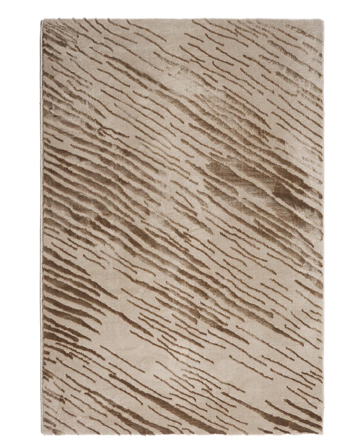 Aura Carpet | Distressed Abstract Light Gold