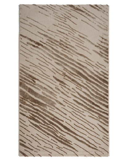 Aura Carpet | Distressed Abstract Light Gold