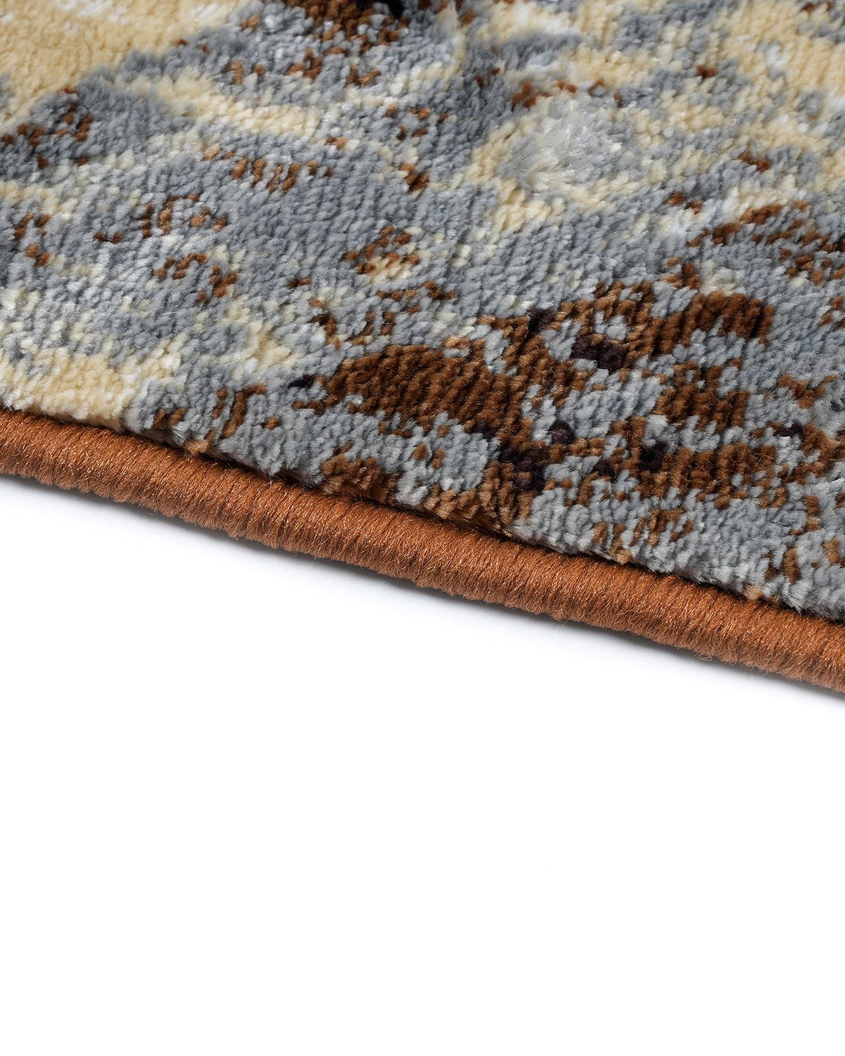 40X60 CM Diamond Doormat | Circular Beige