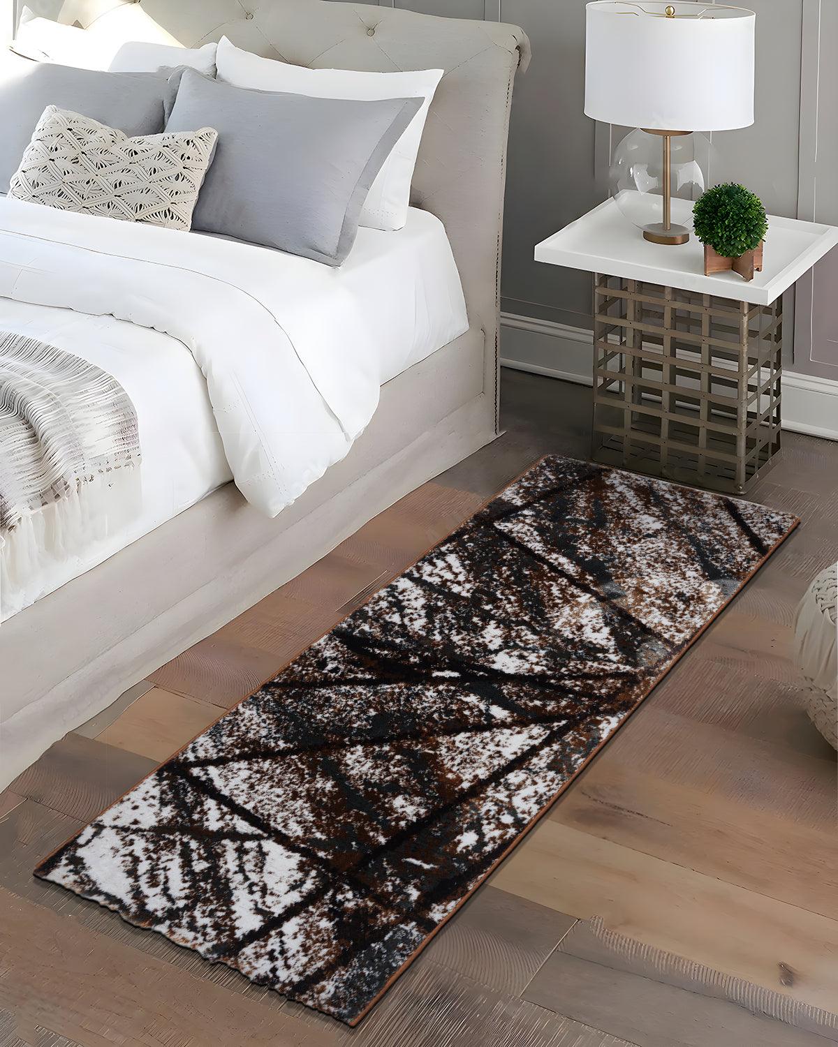 60X150 CM Diamond Runner | Rust Shards