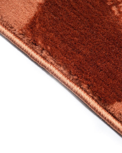 Aura Carpet | Marble Print Rust