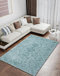 Aura Traditional Aqua Carpet