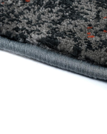 40X60 CM Diamond Doormat | Abstract Stone Red