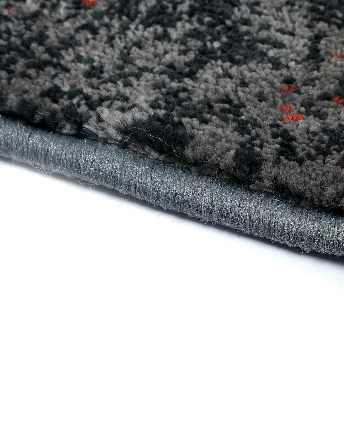 60X150 CM Diamond Runner | Abstract Red Grey