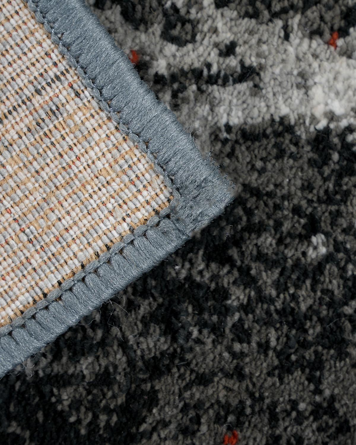 40X60 CM Diamond Doormat | Abstract Stone Red