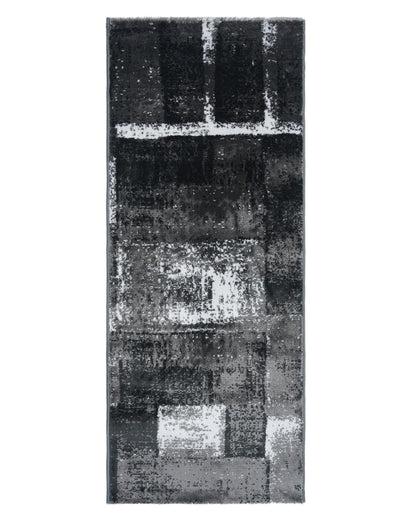 60X150 CM Diamond Runner | Black Blocks