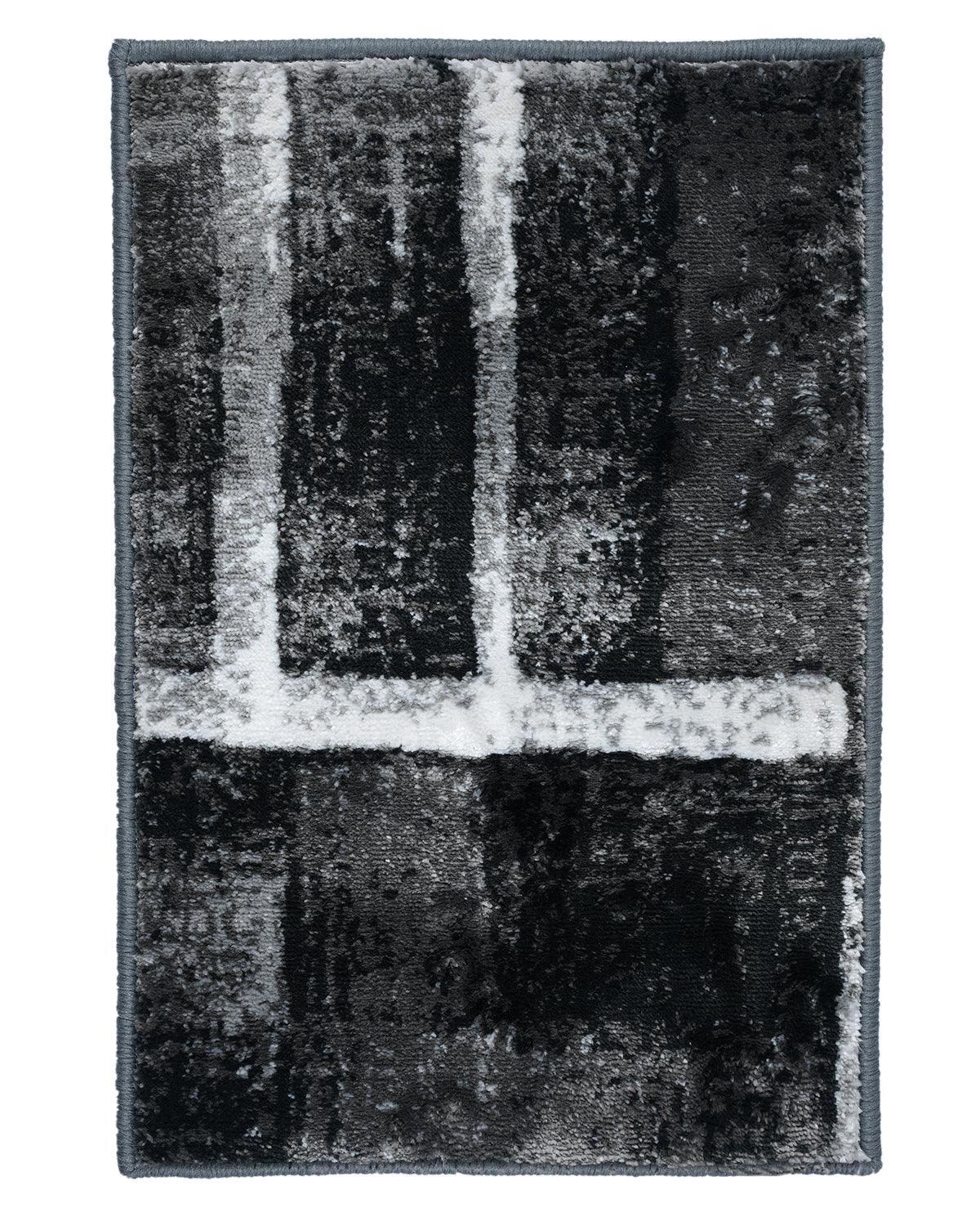 40X60 CM Diamond Doormat | Black Blocks