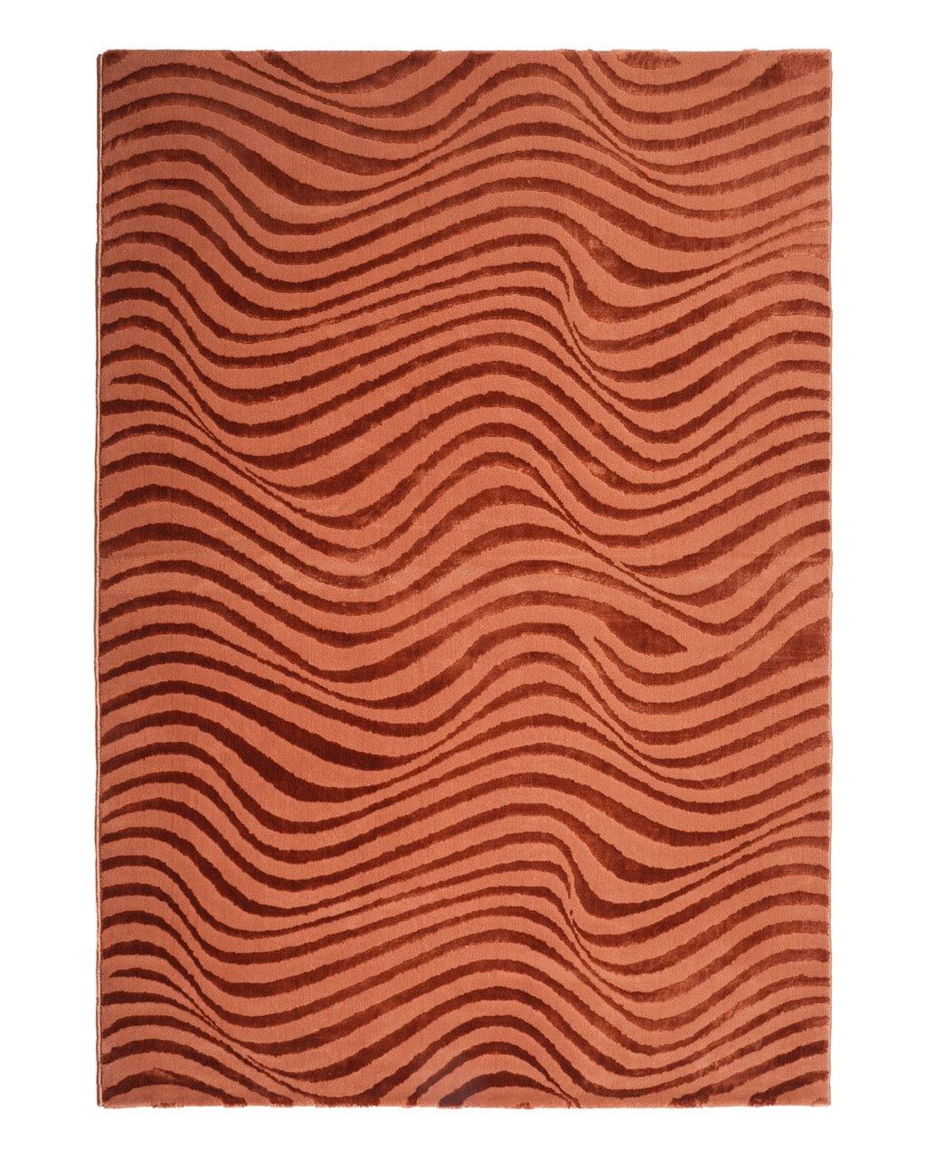 Aura Carpet | Wave Ripple Rust