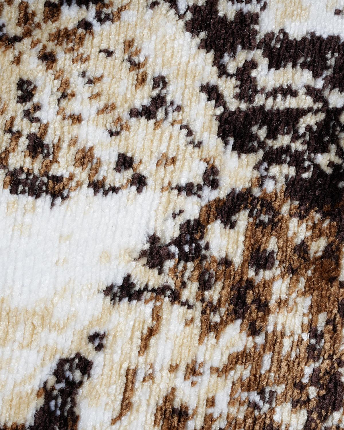 40X60 CM Diamond Doormat | Beige Floral