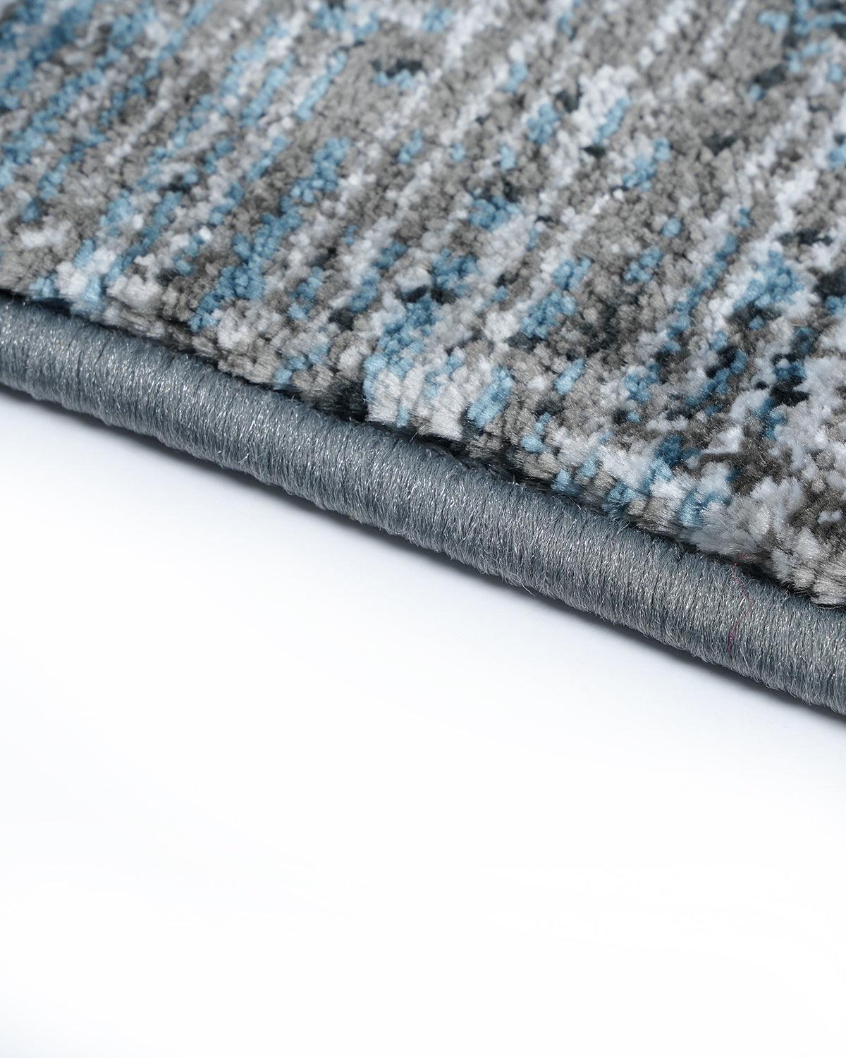 60X150 CM Diamond Runner | Abstract Grey Blue