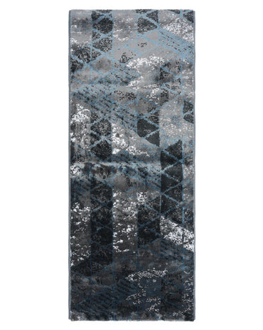 60X150 CM Diamond Runner | Grey Isometric