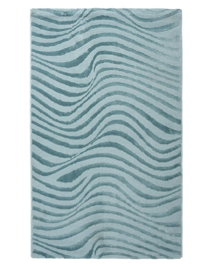 Aura Carpet | Wave Ripple Light Blue